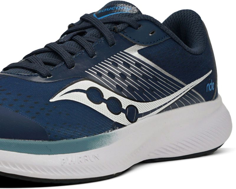 Saucony Ride KDZ - Hardloopschoenen - Kinderen - Zwart - Mesh