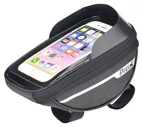 Sacoche guidon vélo 1 Litre - Support téléphone 7 inch VTT/Vélo De Ville