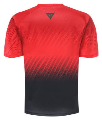 Maillot Manches Courtes Enfant Dainese Scarabeo Rouge/Noir