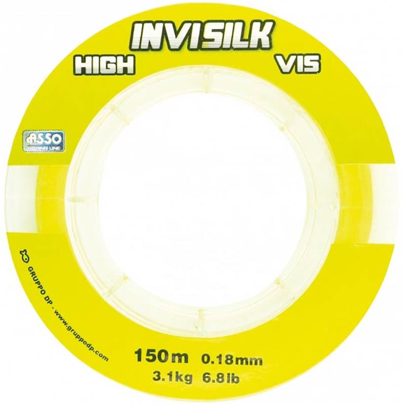 Nylon Asso Invisilk - Fluo Jaune - 150M