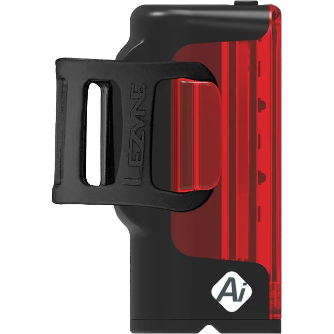 Lezyne Strip+ STVZO Ai Alert Rücklicht schwarz
