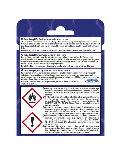 Tetra Test Zuurgraad Ph Zoetwater - Testen - 10 ml
