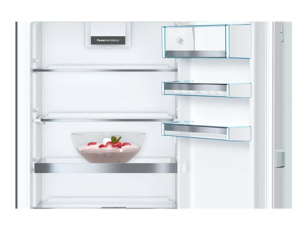 Bosch Serie | 6 KIS77ADD0 - Køleskab/fryser - bund-fryser - til indbygning - niche - bredde: 56 cm - dybde: 55 cm - højde: 158 cm - 229 liter - Klasse D