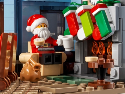 LEGO Bezoek van de Kerstman (10293)