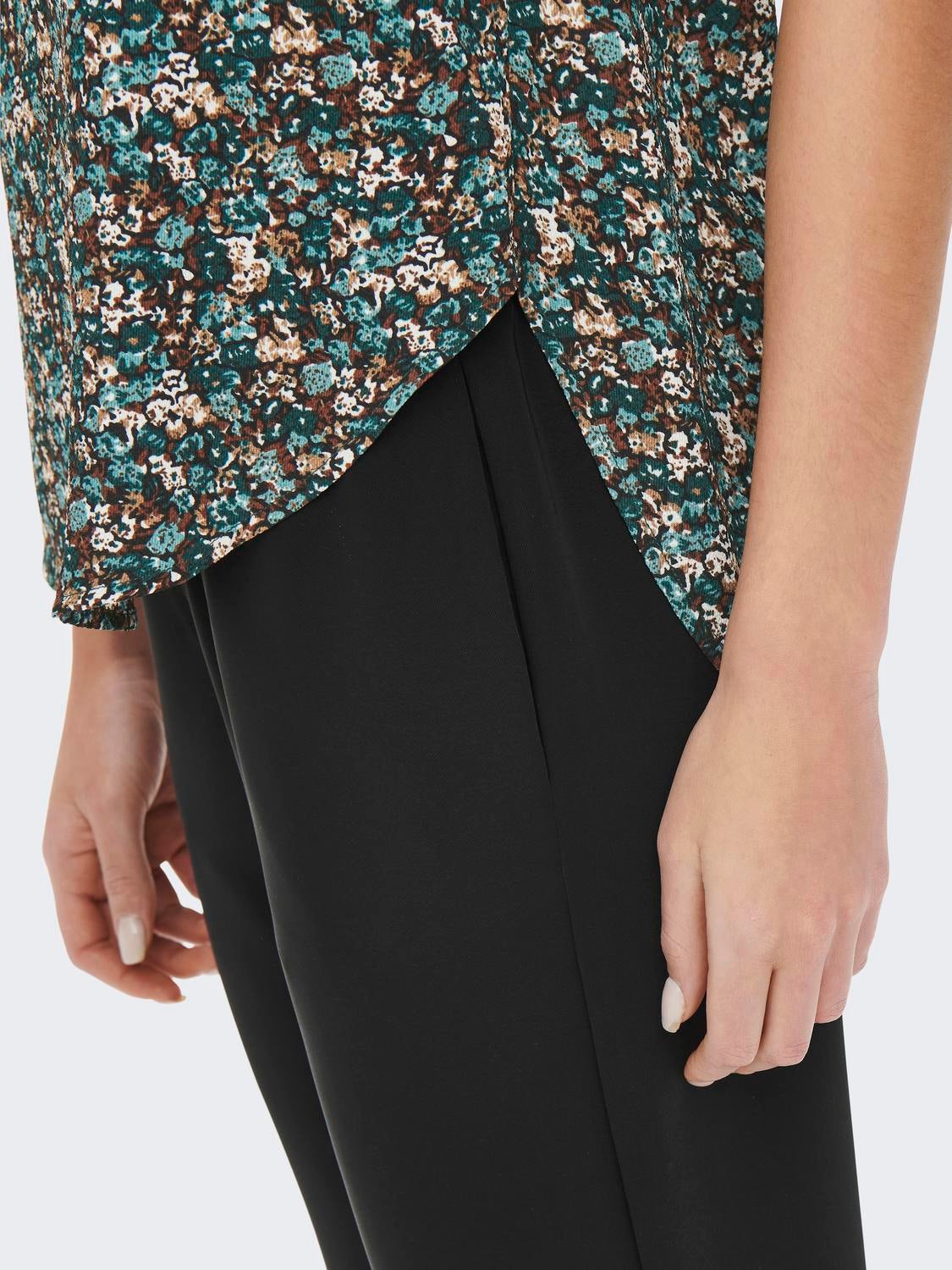 ONLVIC Top Balsam Green