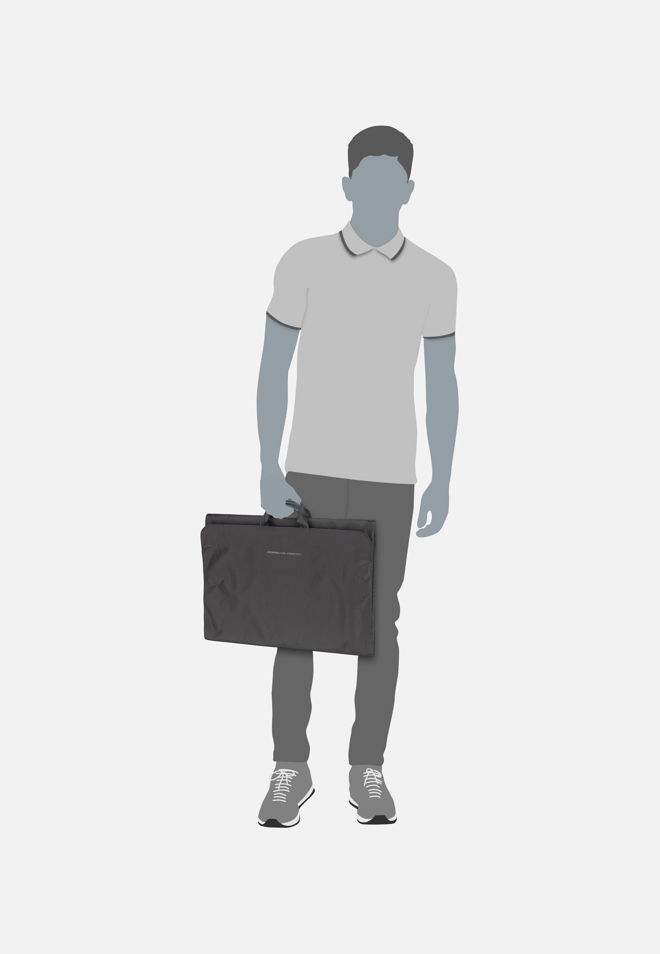 PD Garment Bag Black - Kleidersack
