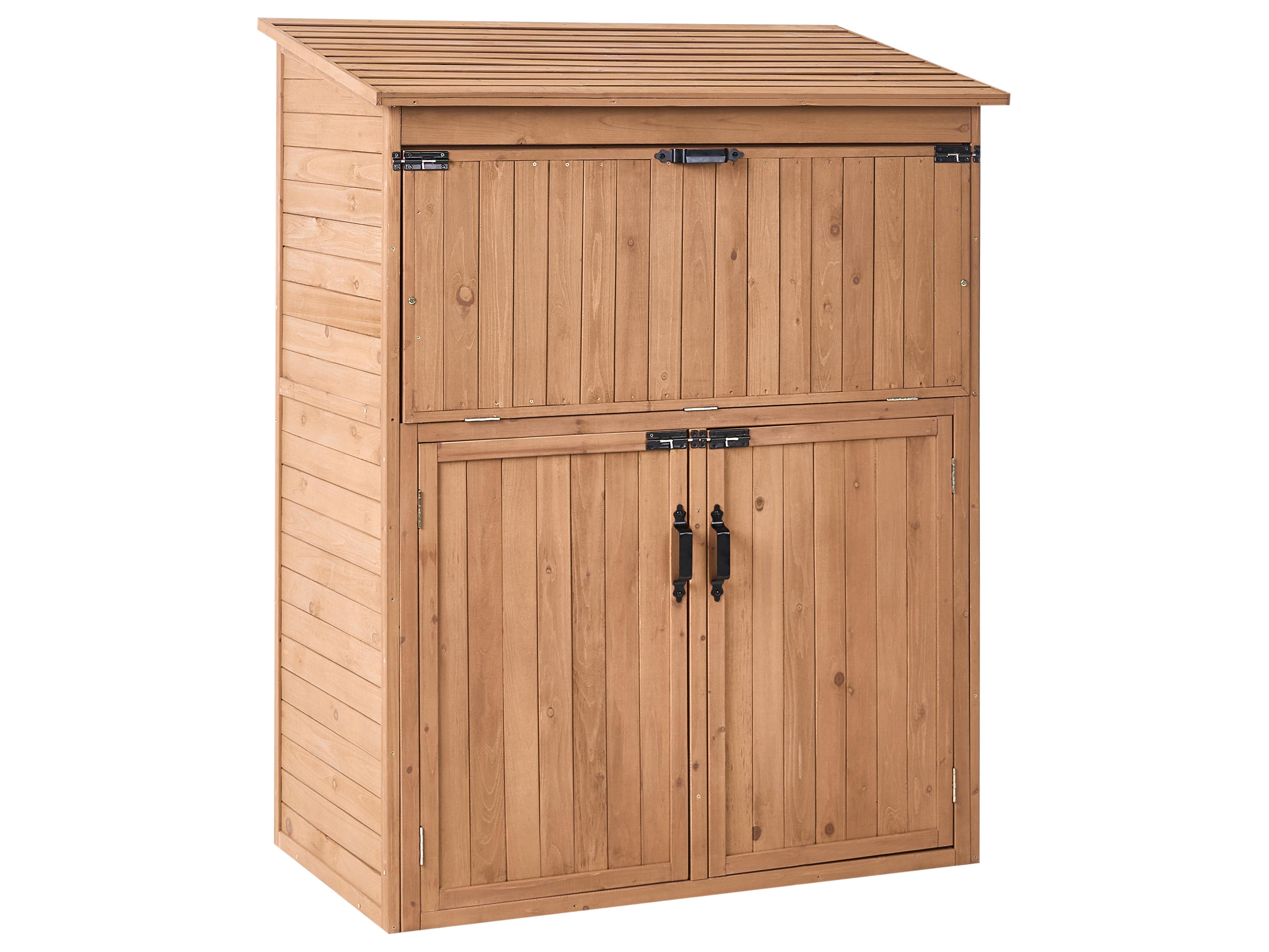 Gereedschapsschuur TOFFIA 127 cm 66 cm Bruin