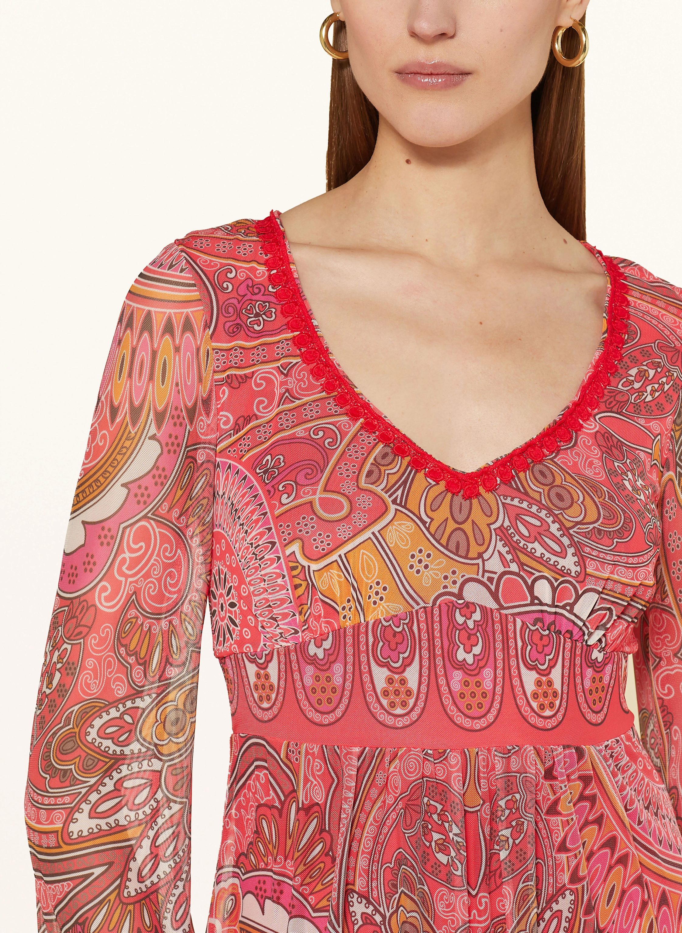 Ana Alcazar Mesh-Kleid