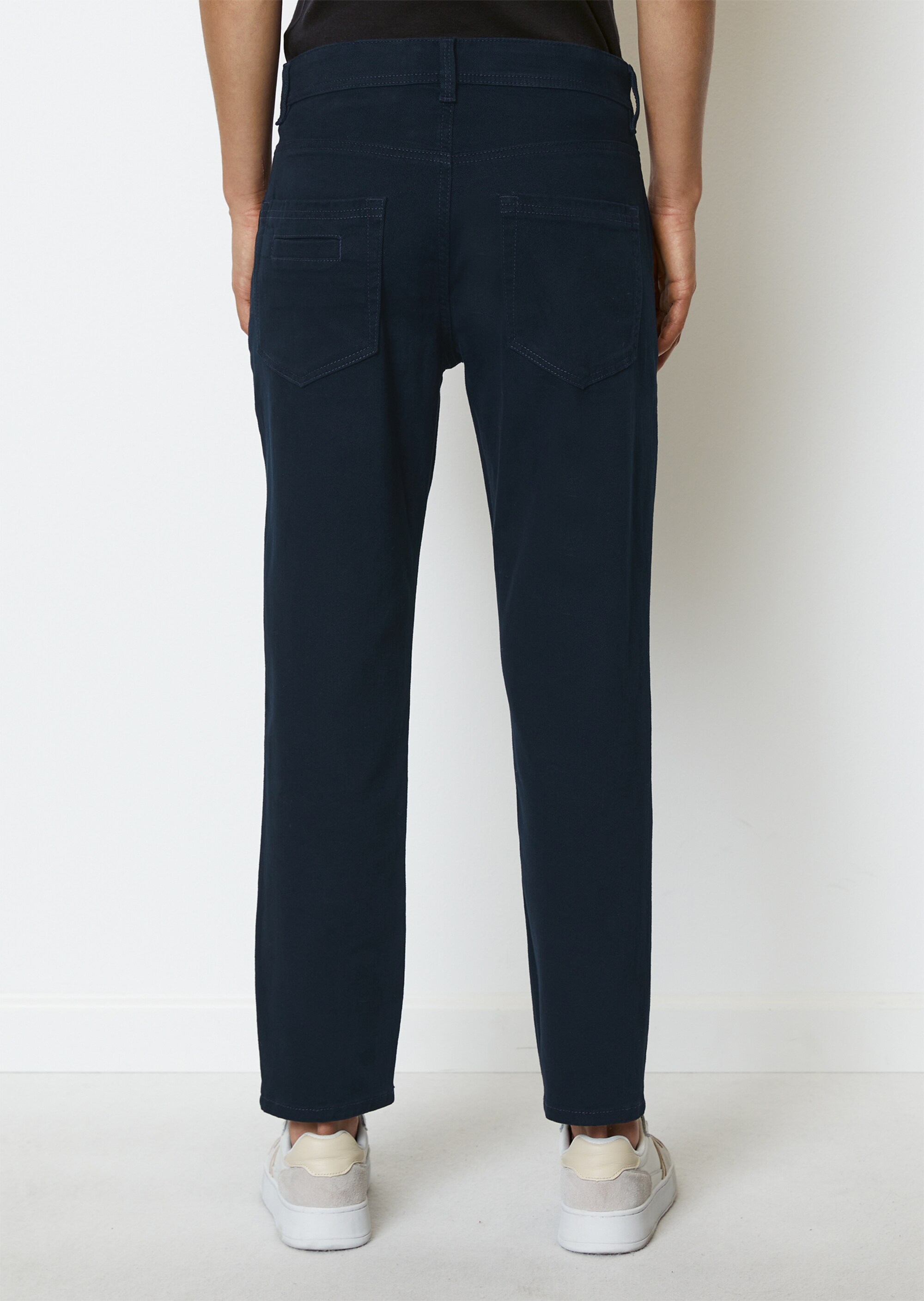 Boyfriend Pants Modell THEDA cropped aus Organic Cotton Stretch
