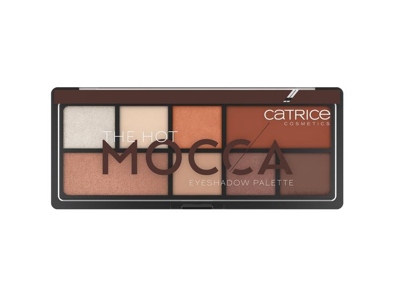 Catrice Lidschatten-Palette The Hot Mocca braun Lidschatten-Set mit 8 hochpigmentierten Shades