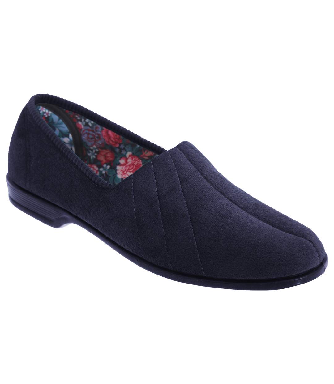 Sleepers Audrey III - Chaussons en velours - Femme (Bleu marine) - UTDF501