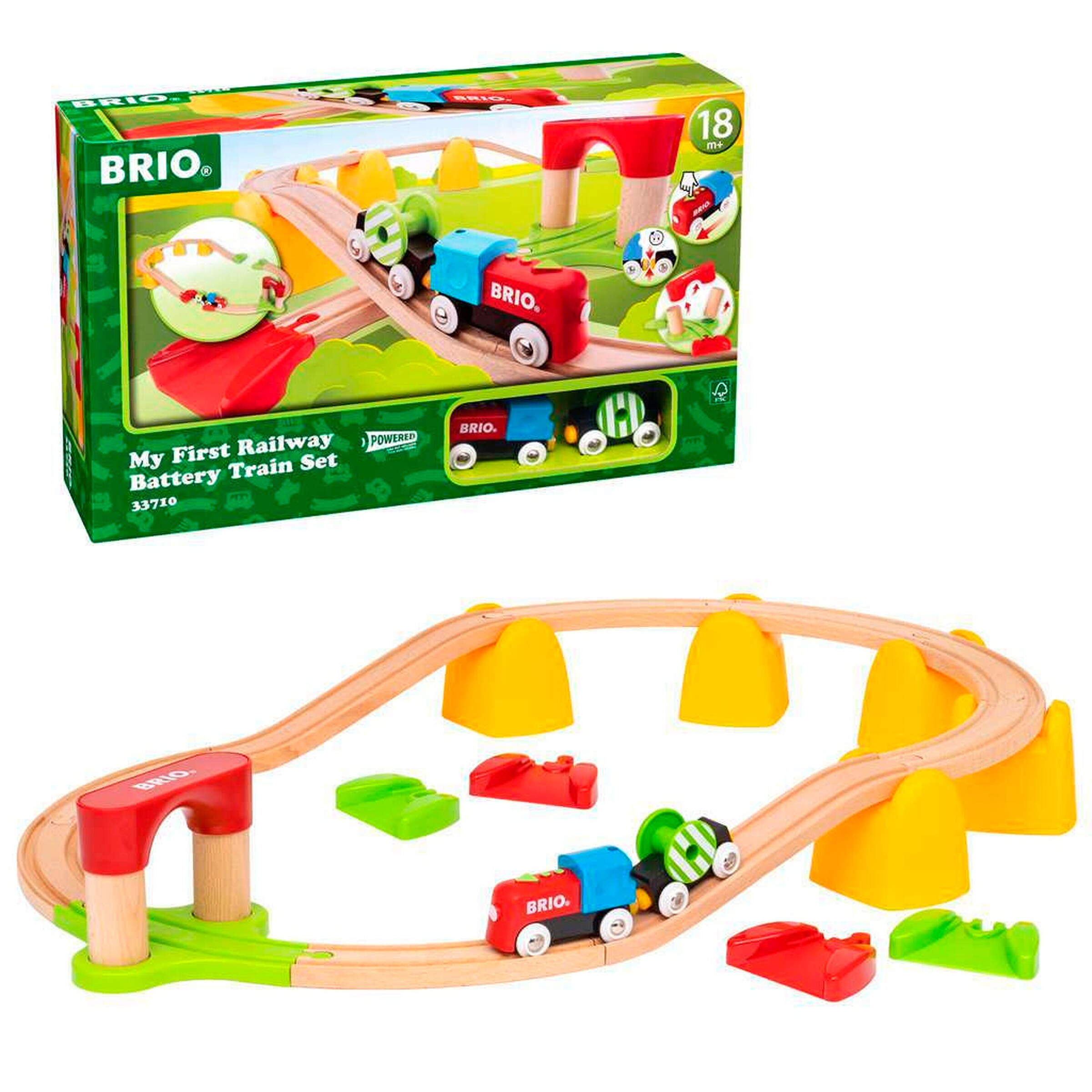 BRIO Mein erstes Bahn Set mit Batterielok