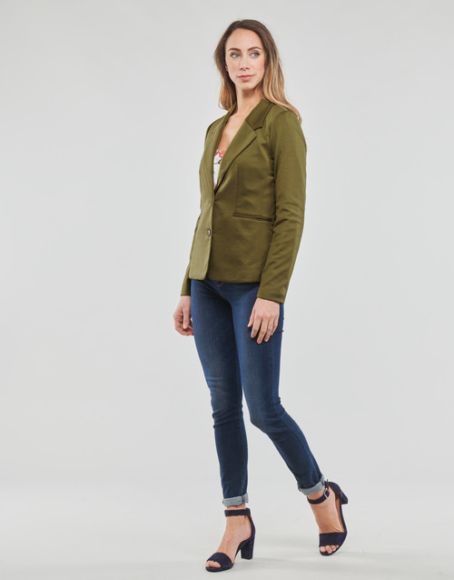 Vero Moda - VMLUCCA LS SLIM JERSEY BLAZER NOOS Kaki
