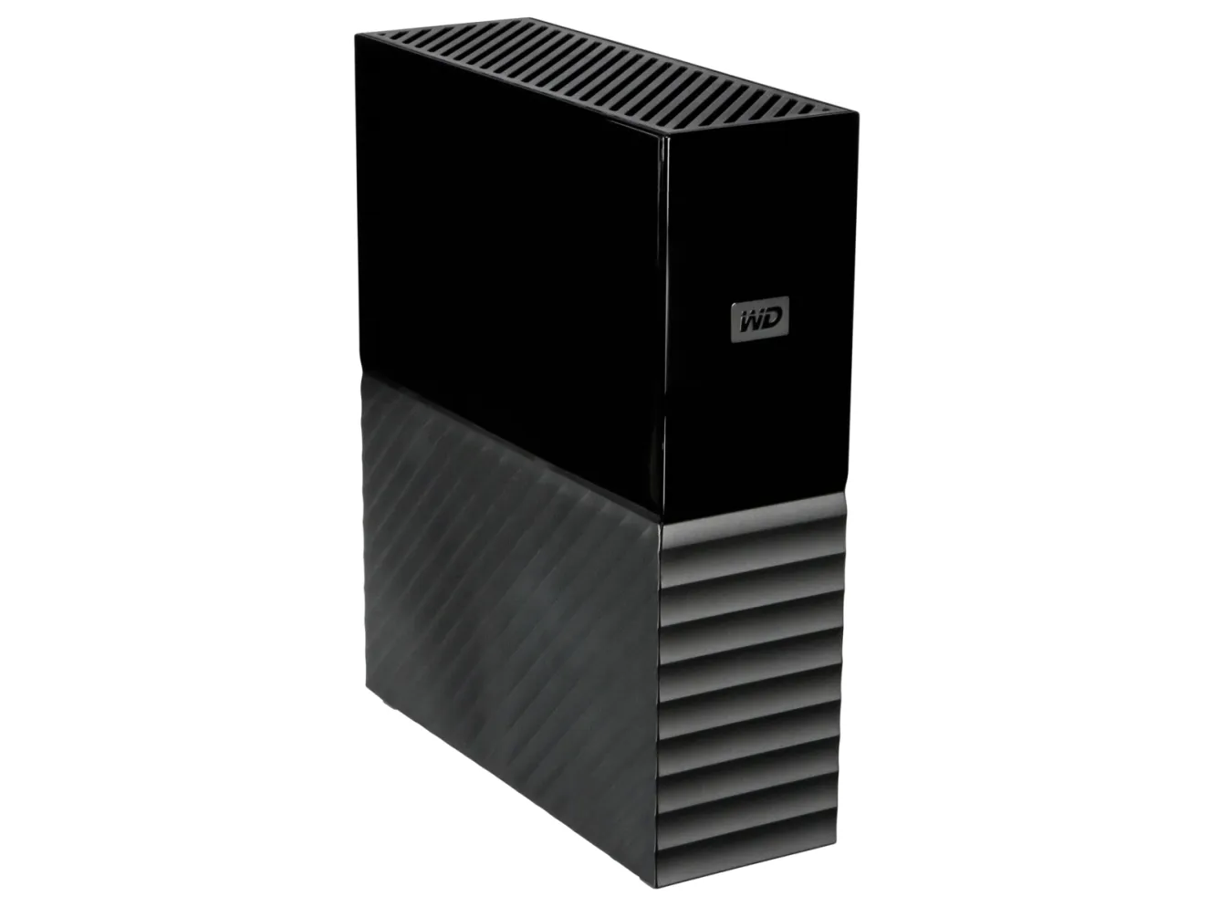 WD My Book WDBBGB0080HBK - Harddisk - krypteret - 8 TB - ekstern (stationær) - USB 3.0 - 256-bit AES - sort