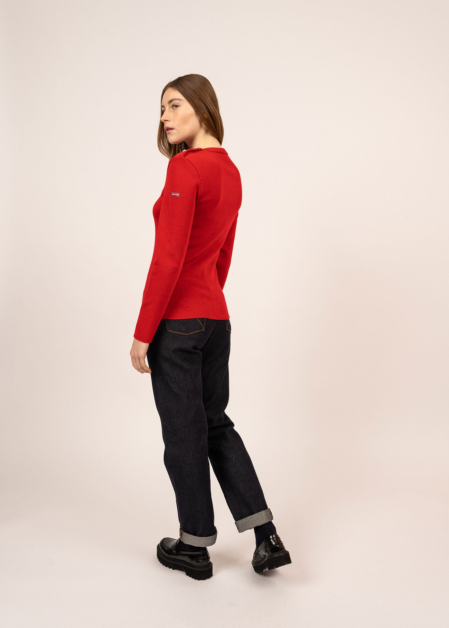 Pull marin uni Marée
