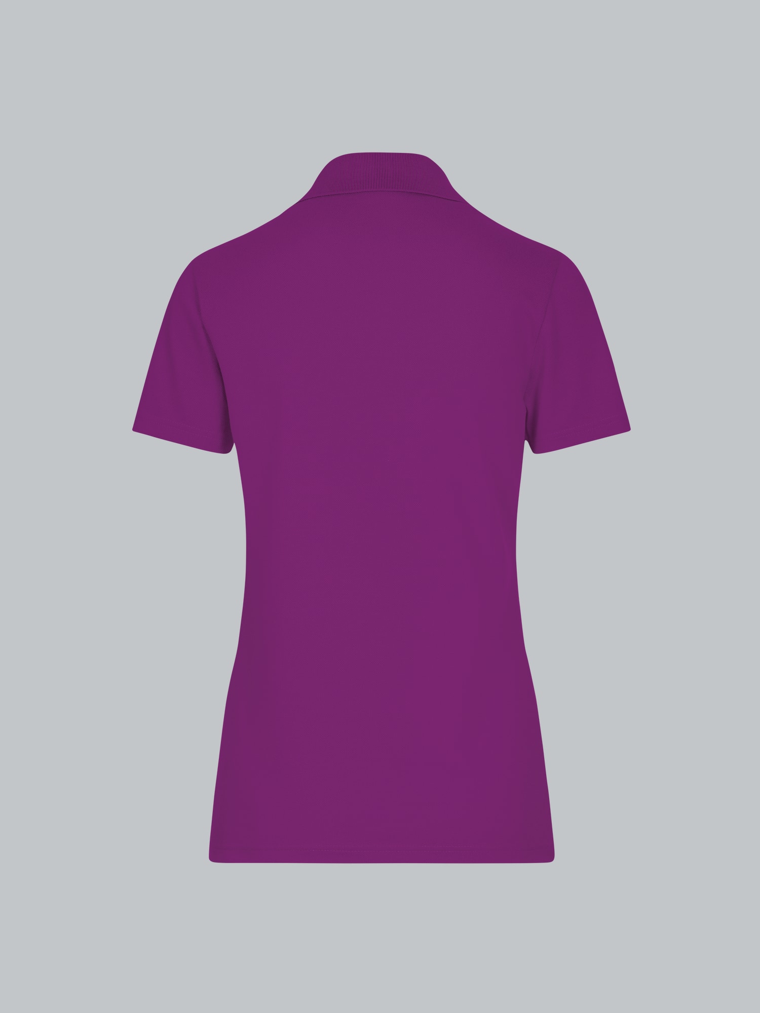Poloshirt aus Baumwolle Brombeer