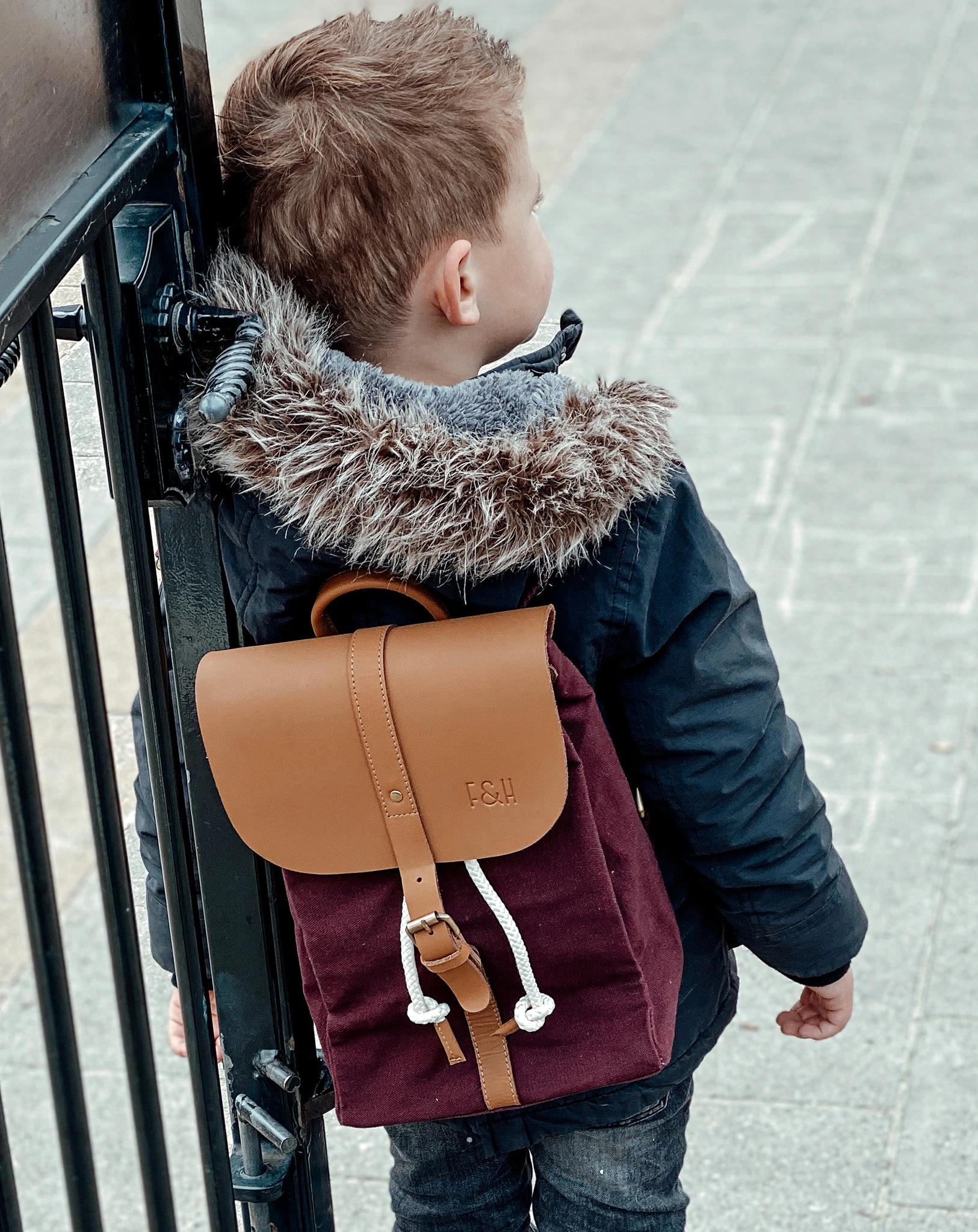 Fitz & Huxley Rucksack SOLSTICE 8,5l, beere