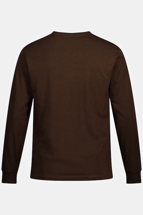Langarmshirt, Rundhals, Metropolis Print, Tall