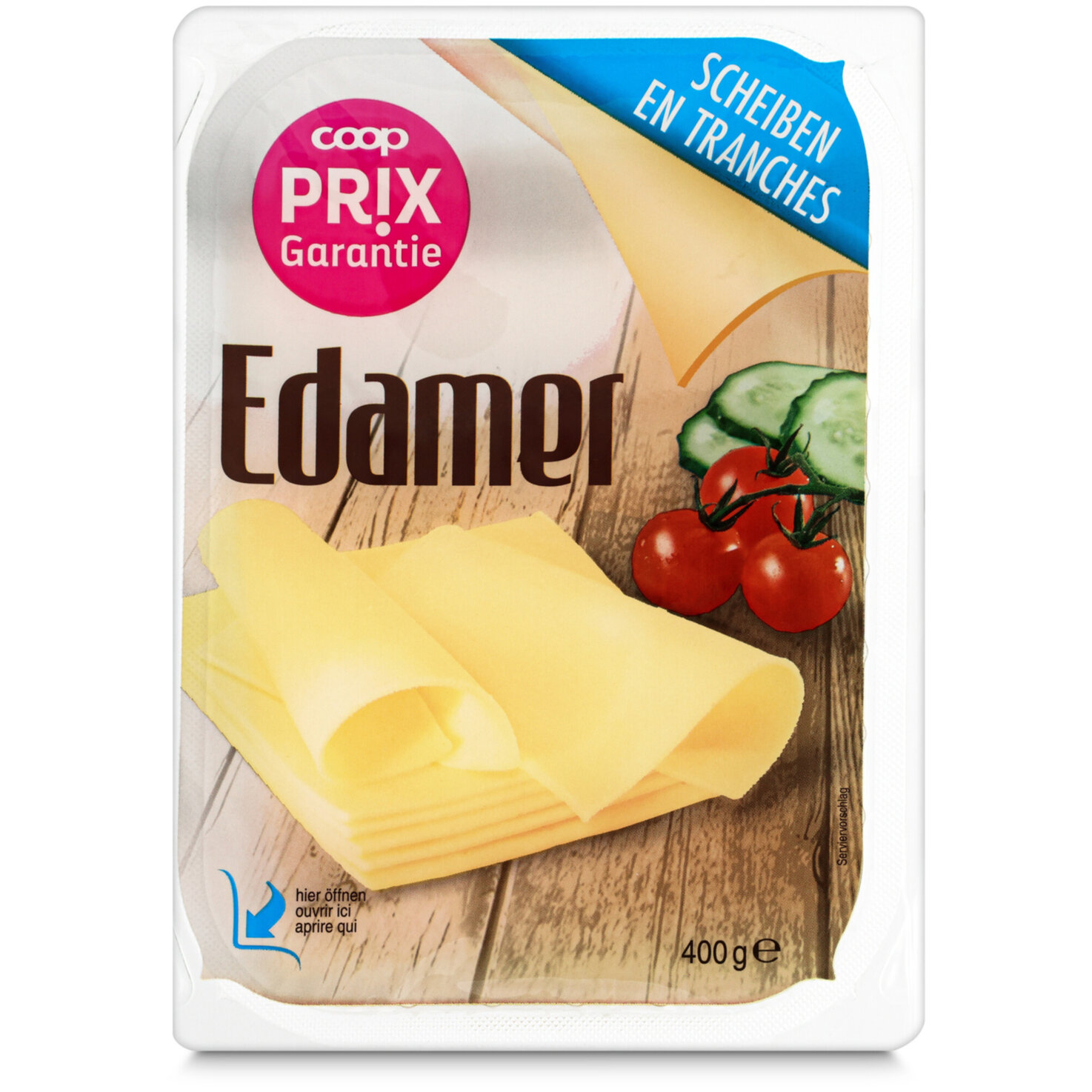 Prix Garantie Edamer Scheiben