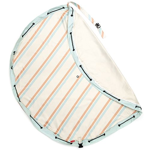 Play&go waterdicht speelkleed en opbergzak outdoor - stripes