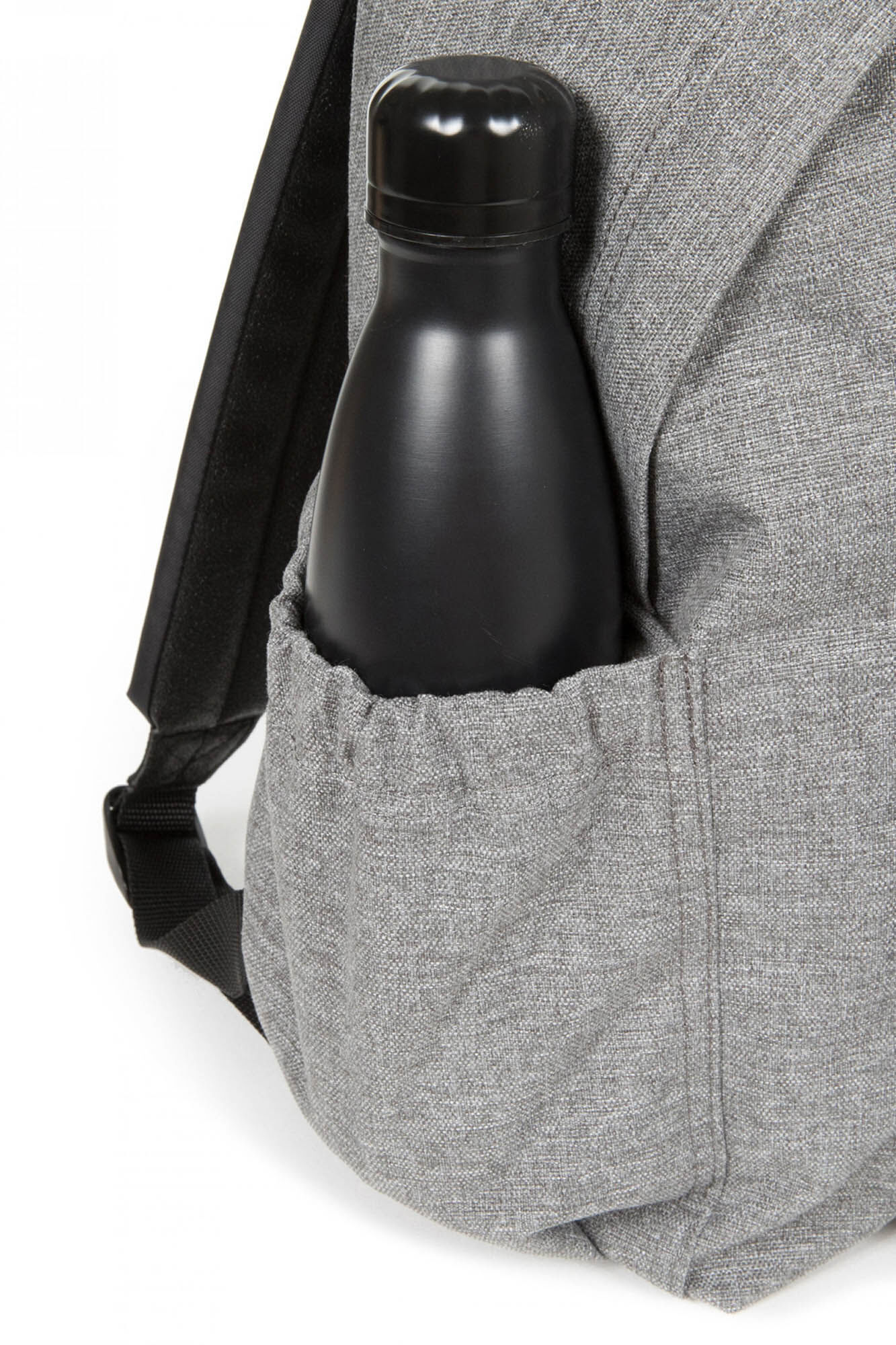 Mochila Zippl'r acolchoada - Cinza Médio