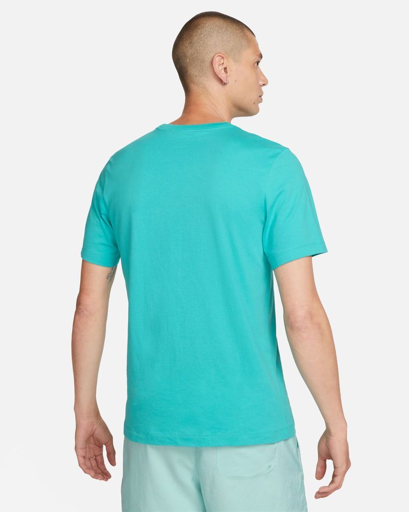 T-shirt Nike Sportswear JDI Bleu & Blanc pour homme