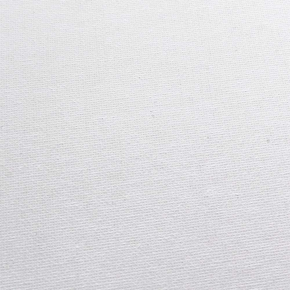 (6er Set) 3mm Baumwoll Malkarton Leinwand für Öl / Acryl / Aquarell (280g/m2) - Weiss