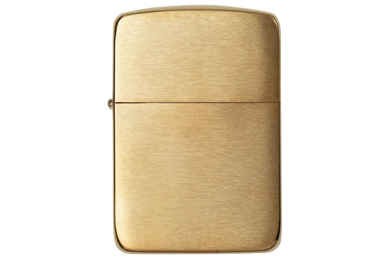 Zippo 1941 Replica Brass Brush 60001170 goud, aansteker
