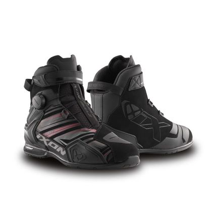 Baskets Ixon BULL 2 WATERPROOF ULTRA - Noir / Rouge