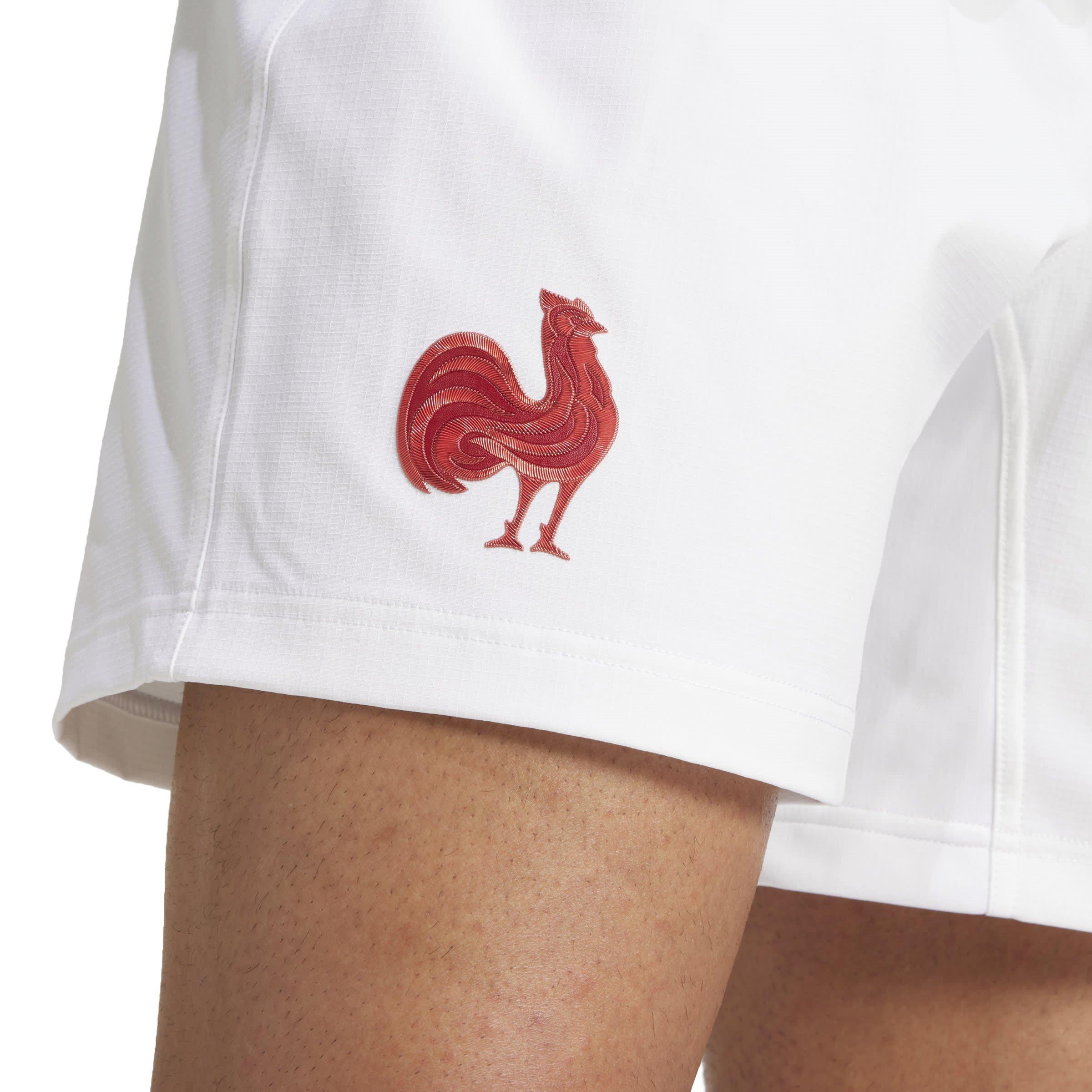 adidas France Rugby Home Shorts 2024 Adults