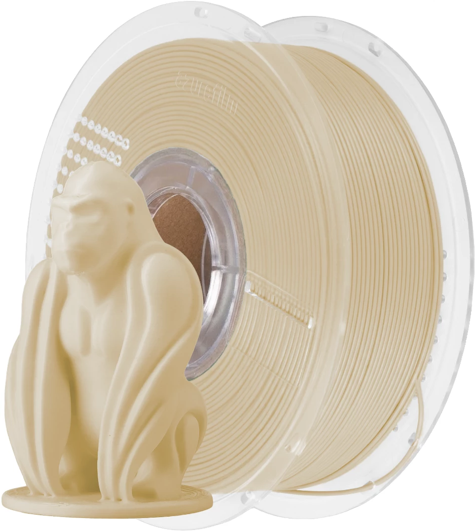 AzureFilm  PLA Champagne, 1,75 mm / 1000 g    Hochwertiger Druck mit guten mechanischen Eigenschaften