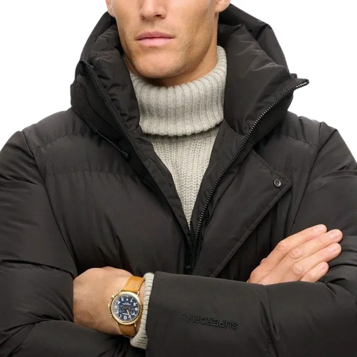 Superdry Five Baffle Hooded Sports Puffer Winterjas Heren