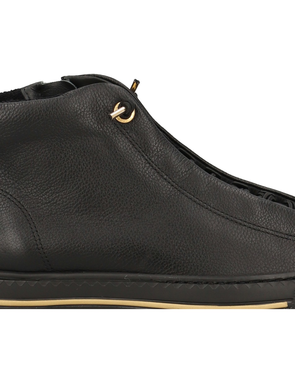Glattleder Sneaker Mid Cut