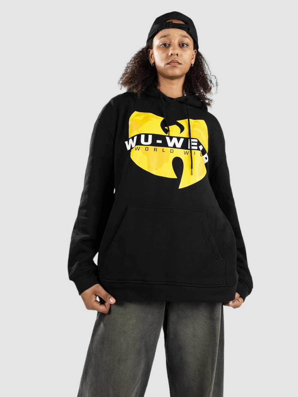 Wu Tang Logo Hoodie black