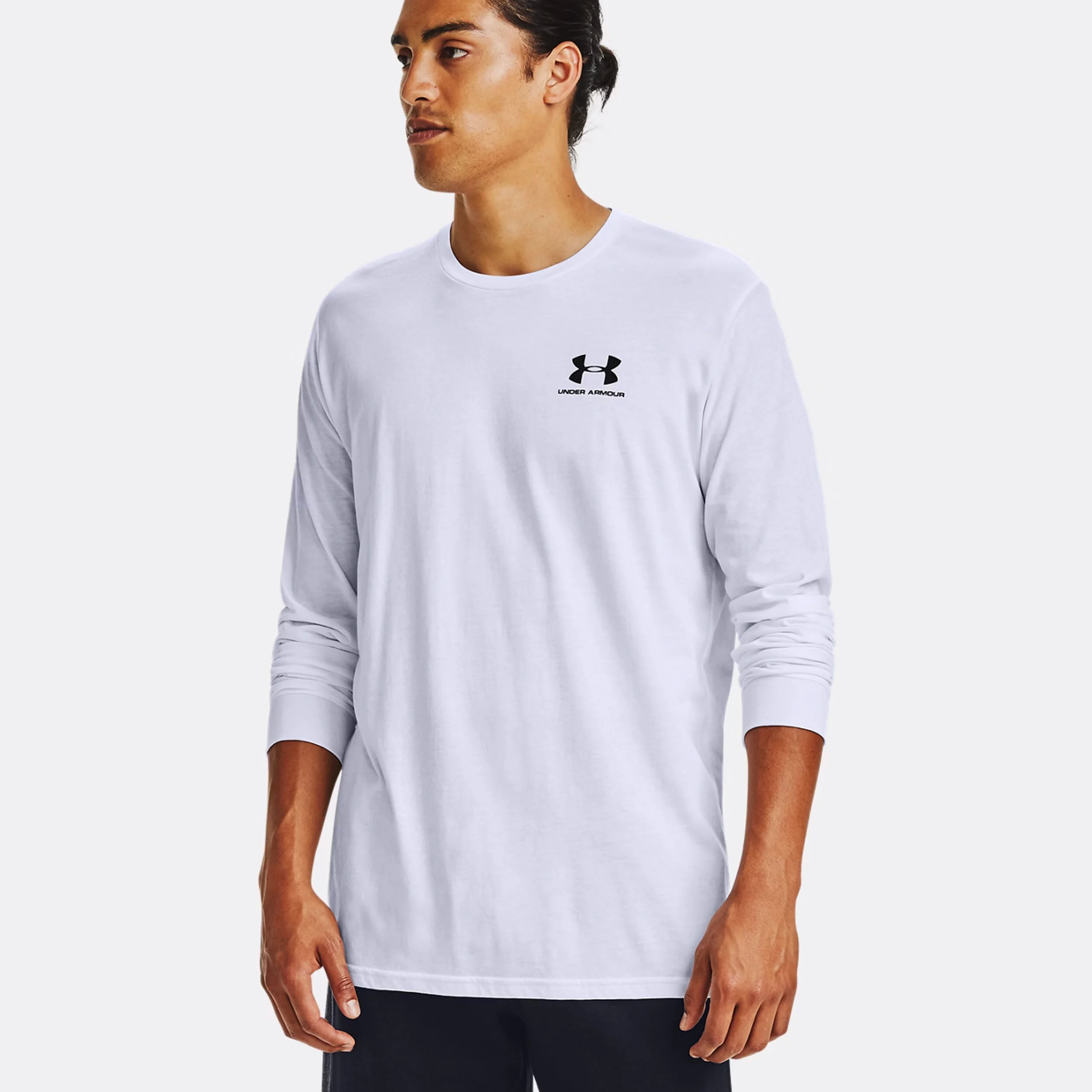 Under Armour Sportstyle Haut Manches Longues Hommes - Blanc