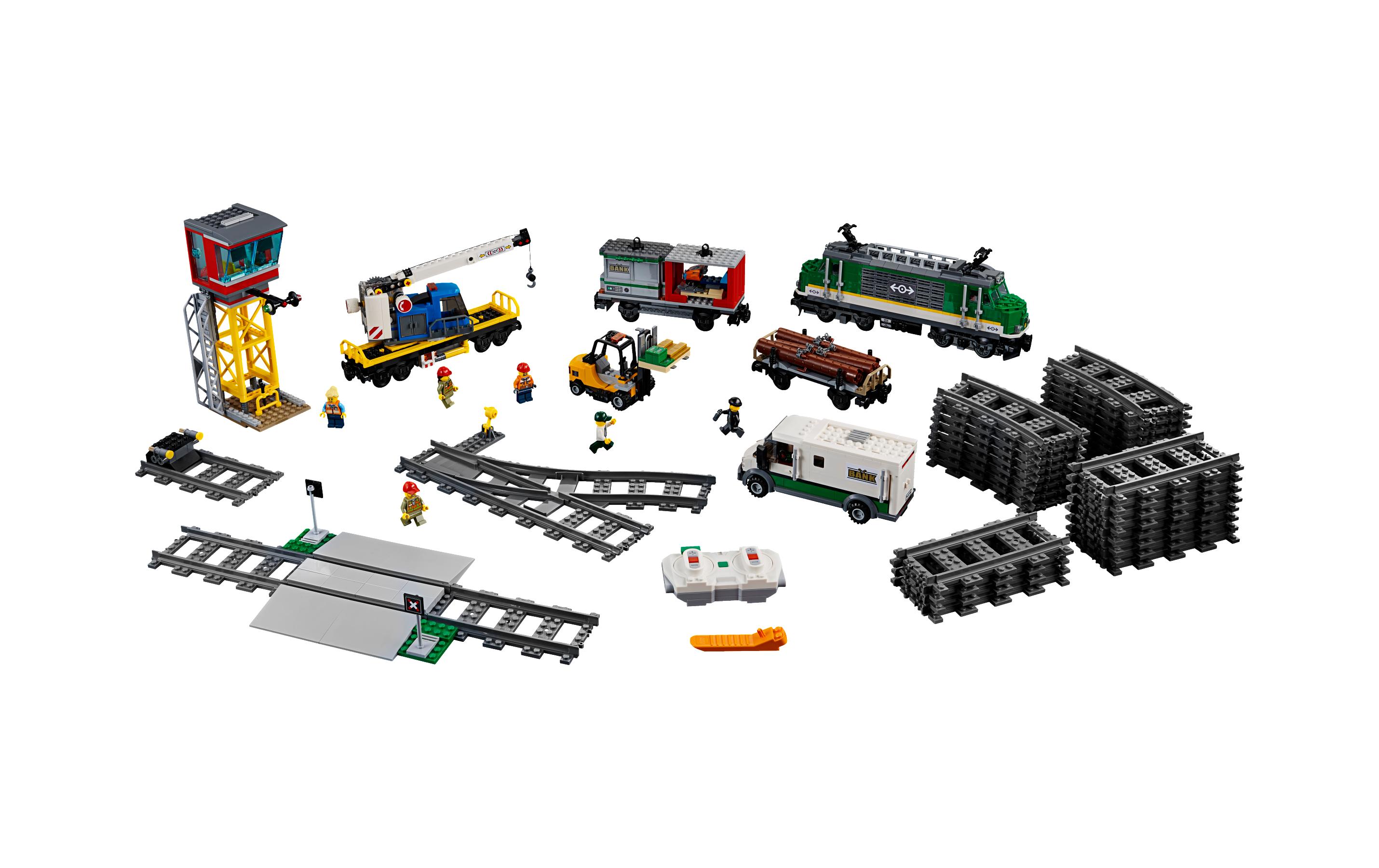 City Güterzug 60198<br>Gütertransport durch die LEGO City Welt
