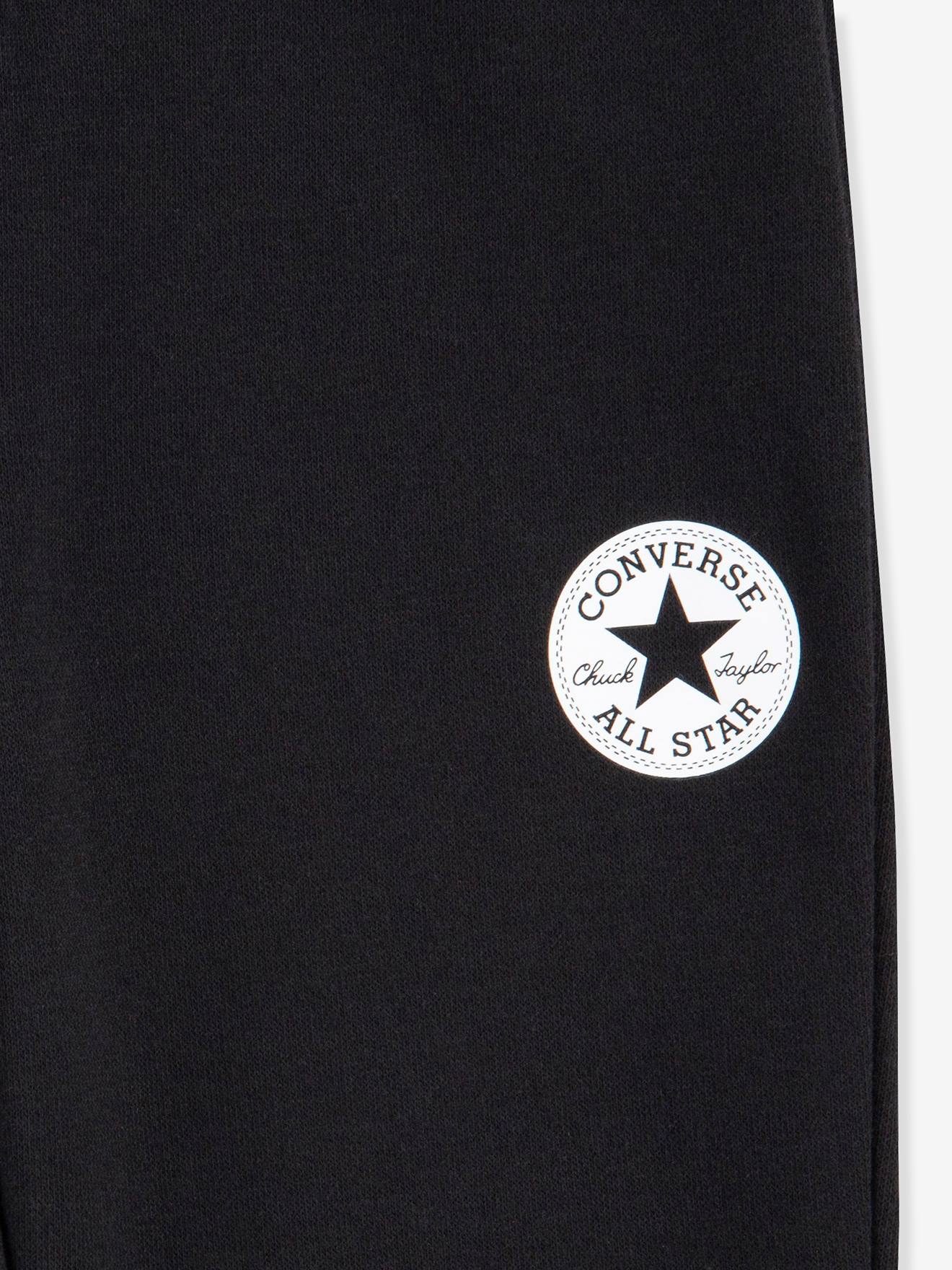 Calça de moletom Converse Signature Chuck Patch, preta