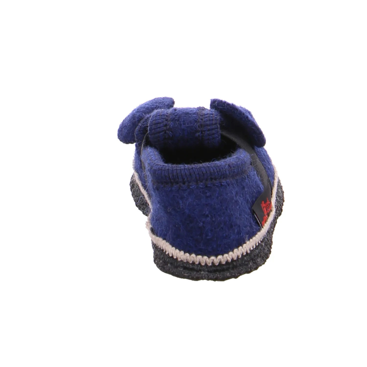 BECK Kinder-Winterhausschuh Blau Textil  warmer Hausschuh