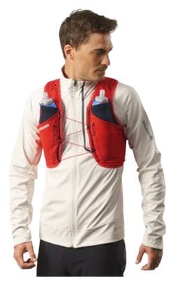 Veste d'hydratation Unisexe Salomon Sense Pro 6   Flasks Rouge