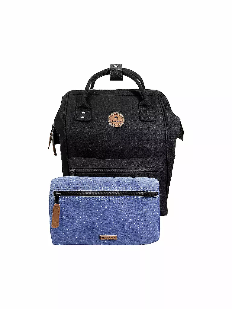 CABAIA Rucksack Berlin small schwarz