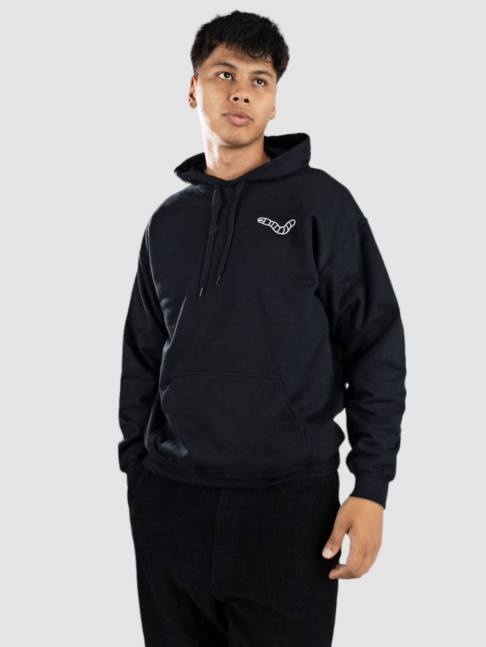 A.LAB Wanted Black Hoodie black