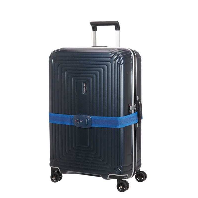 Samsonite Luggage Strap TSA Lock Midnight Blue