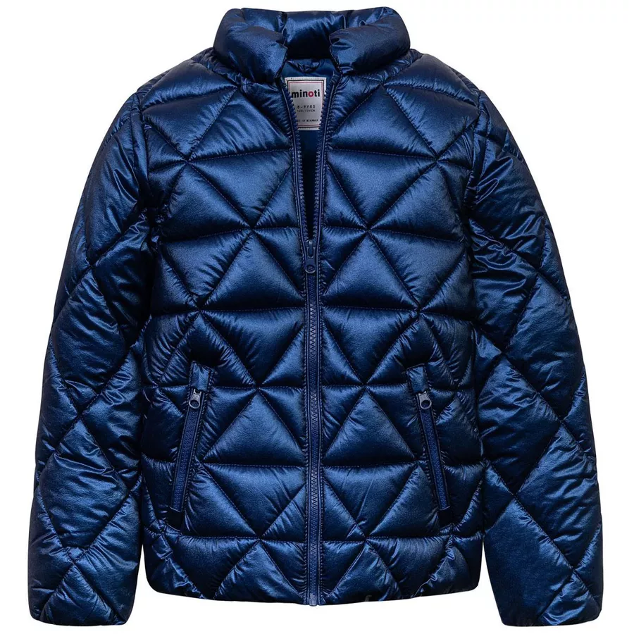MINOTI Steppjacke mit Kapuze Dunkelblau