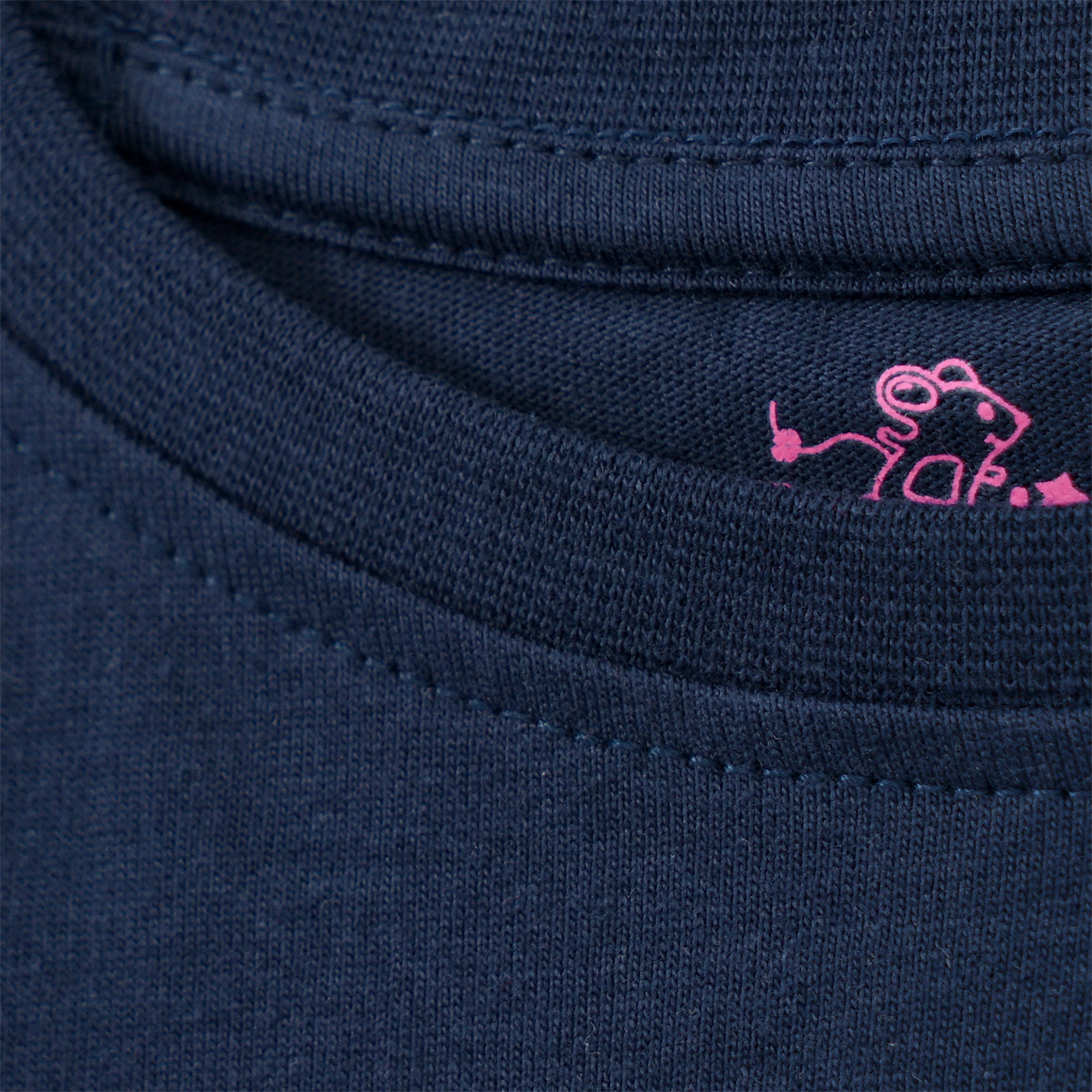Topolino Mädchen T-Shirt mit Geburtstagszahl 2 dunkelblau