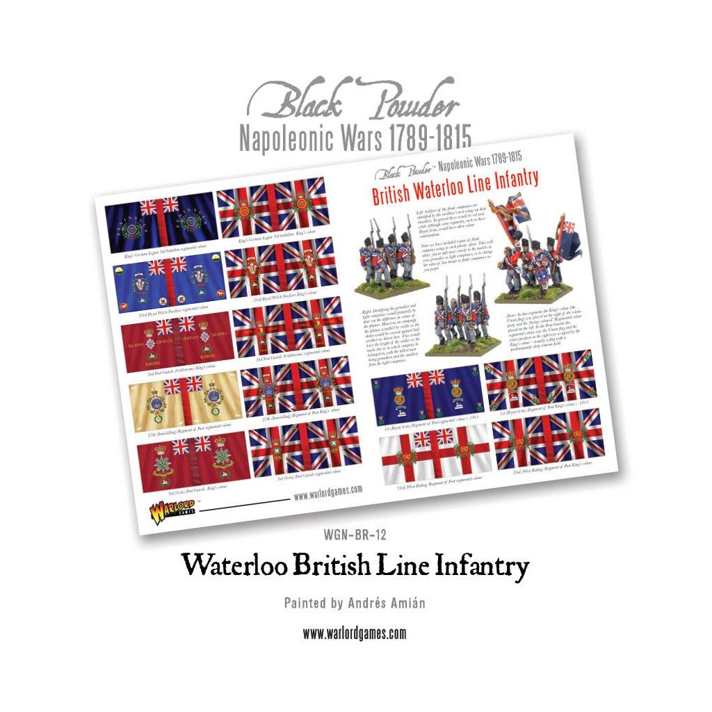 Napoleonic British Line Infantry (Waterloo campaign)