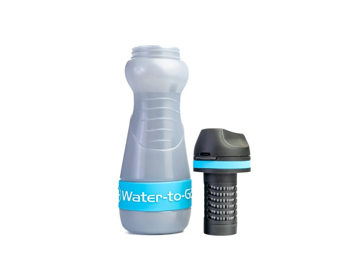 Water-to-Go Eco-Active 550 ml waterfles met filter - Blue