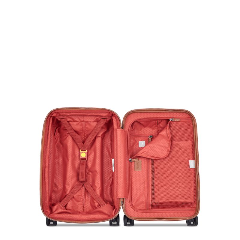 Valise cabine rigide Châtelet air 2.0 Port USB 55 cm Bleu Marine