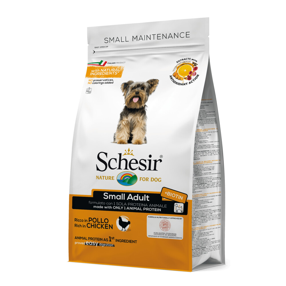Schesir Hondenvoer Dry Small Kip800 gr
