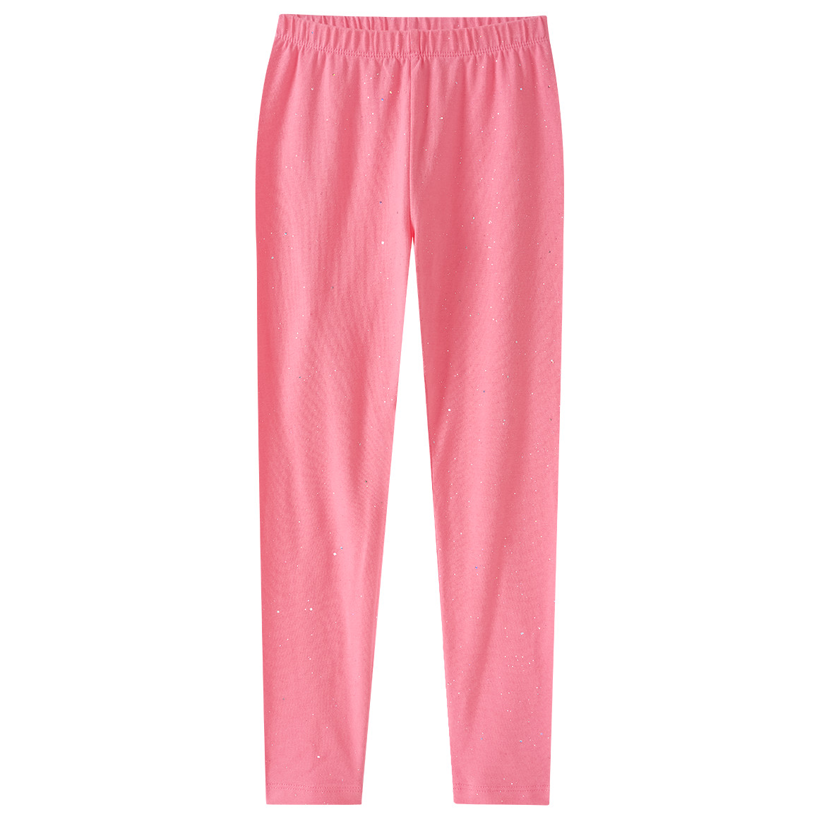 Topolino Mädchen Leggings mit Glitzer-Print hellpink