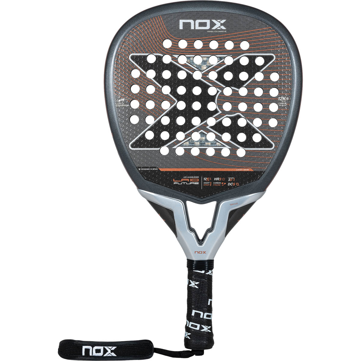 NOX LA10 Future By Leo Augsburger 12K 2024 Padel Bat